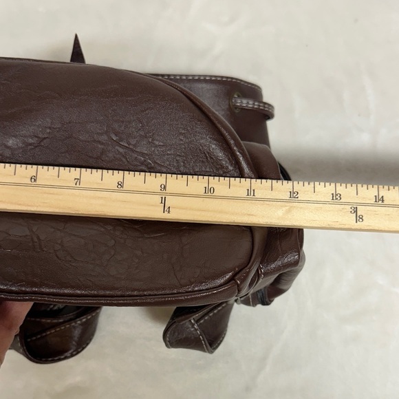 Vintage Yongle Drawstring Backpack with many pockets unisex - Picture 10 of 13